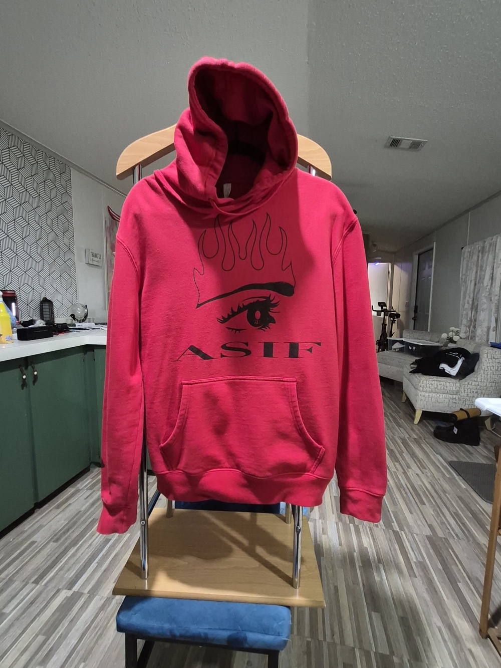 Y2K Cyber Grunge ASIF Graphic Hoodie